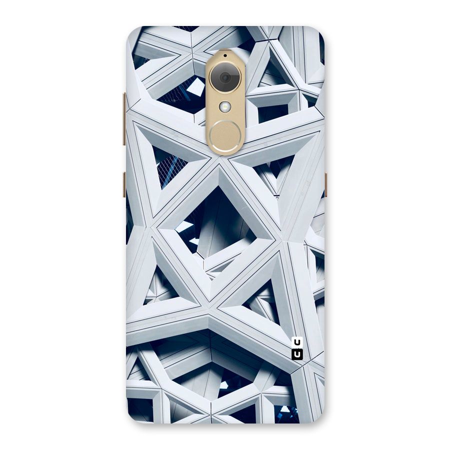 Abstract White Lines Back Case for Lenovo K8
