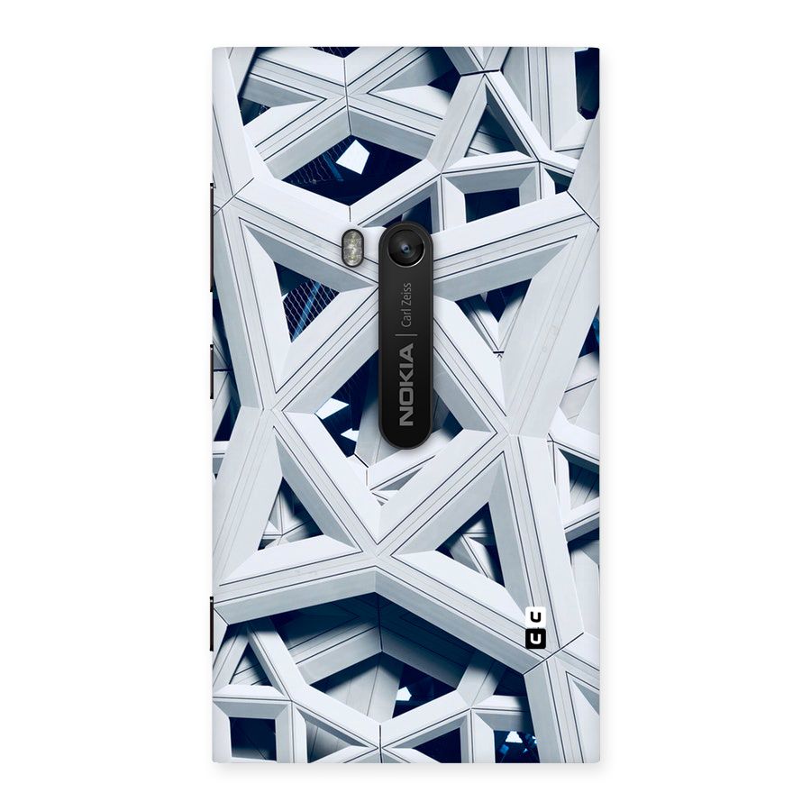 Abstract White Lines Back Case for Lumia 920