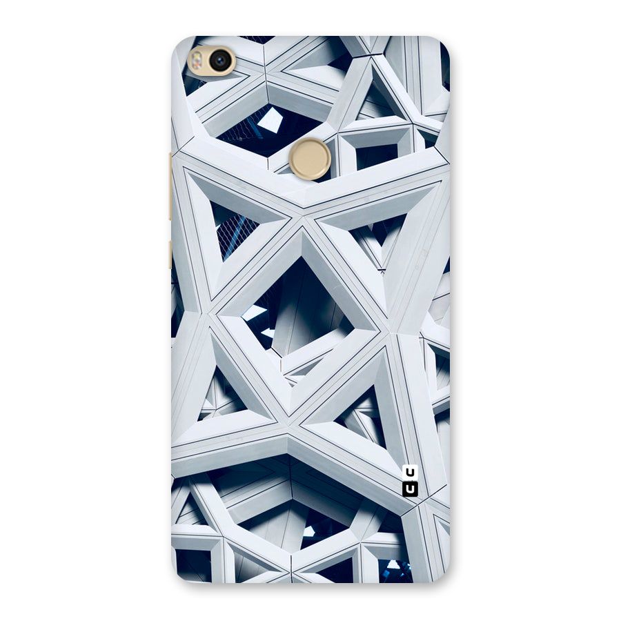 Abstract White Lines Back Case for Mi Max 2