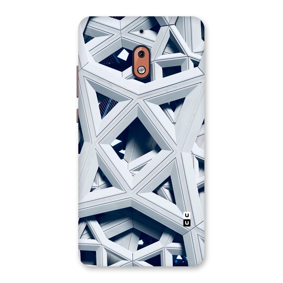 Abstract White Lines Back Case for Nokia 2.1