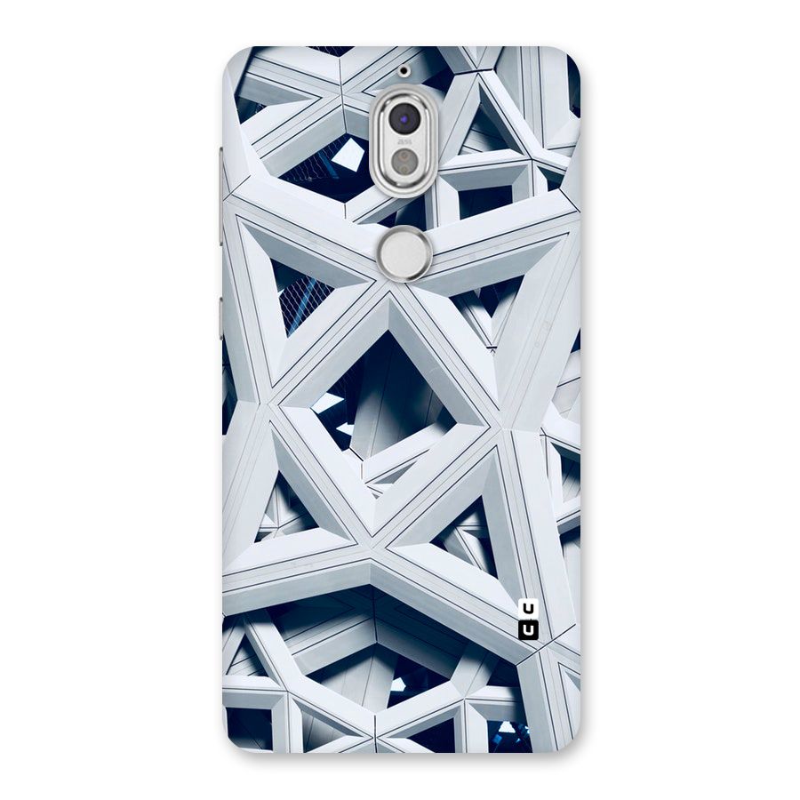 Abstract White Lines Back Case for Nokia 7