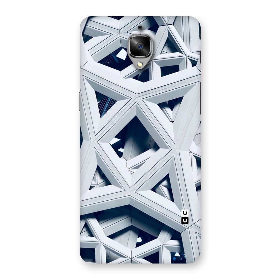Abstract White Lines Back Case for OnePlus 3