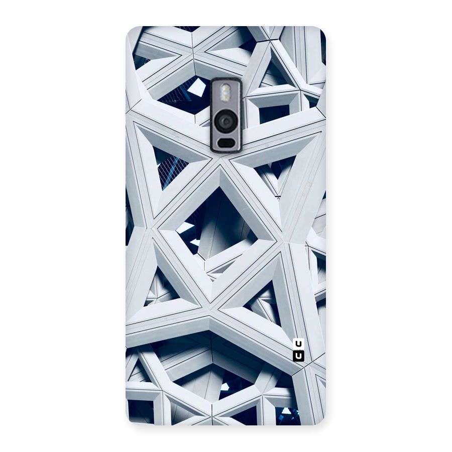 Abstract White Lines Back Case for OnePlus Two