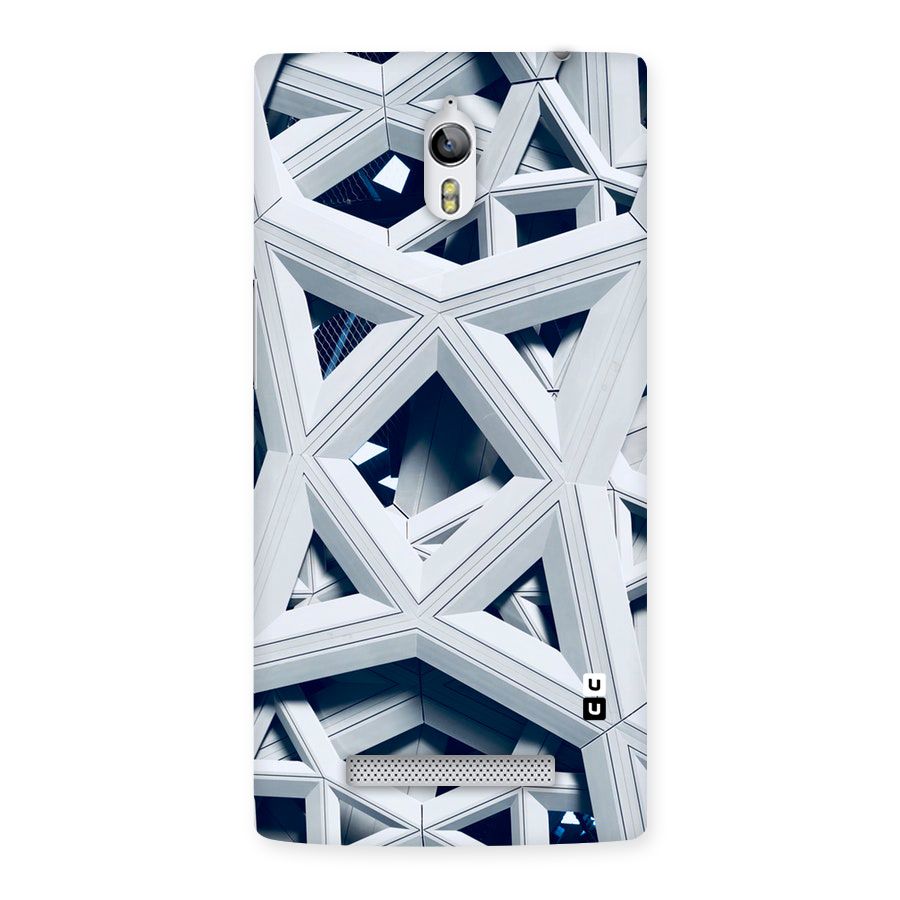 Abstract White Lines Back Case for Oppo Find 7