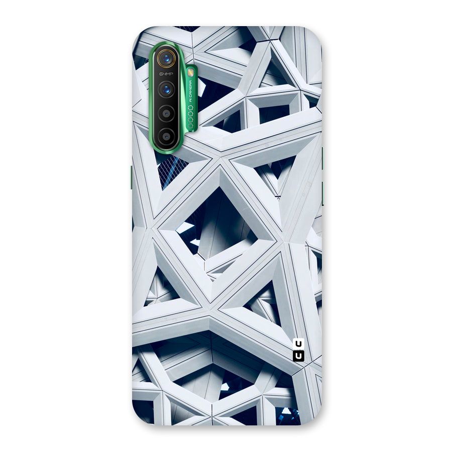 Abstract White Lines Back Case for Realme X2