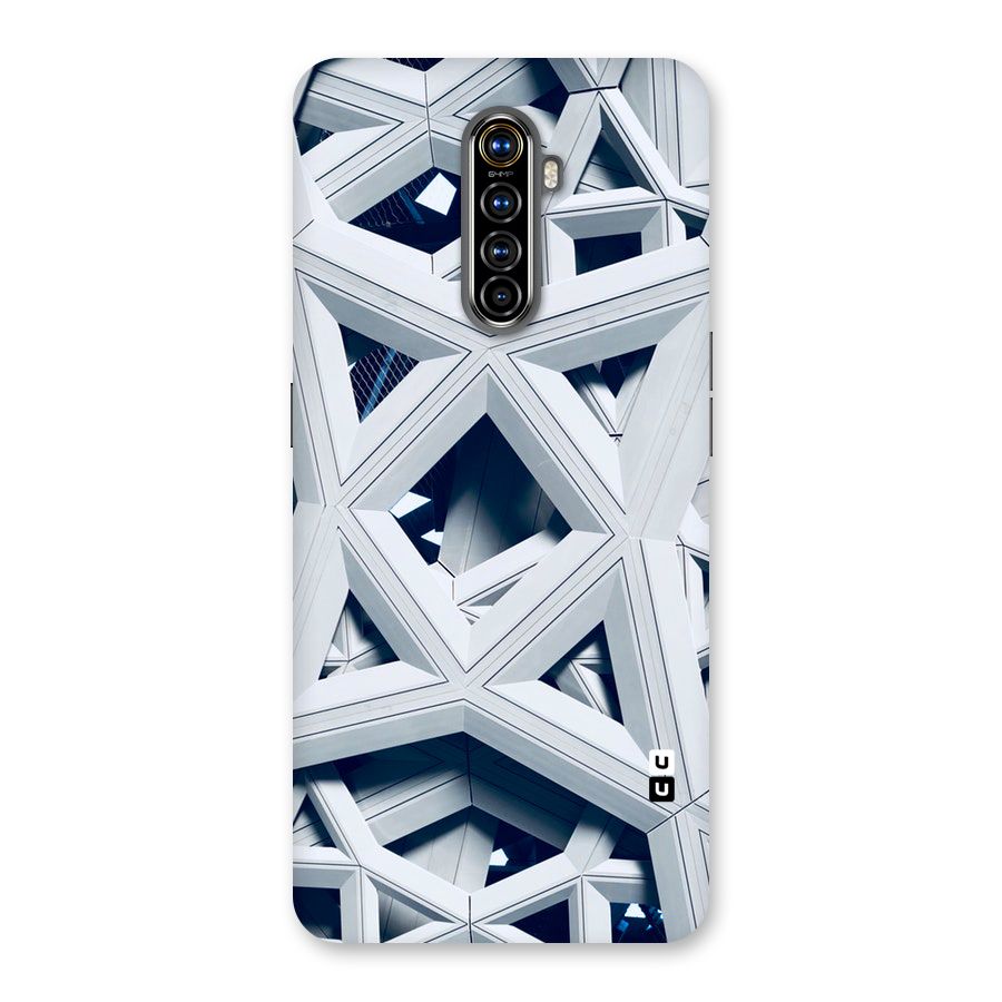 Abstract White Lines Back Case for Realme X2 Pro