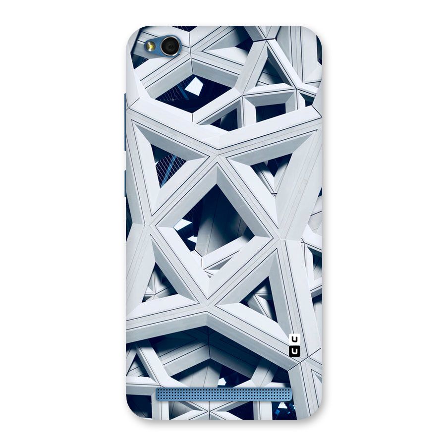 Abstract White Lines Back Case for Redmi 5A