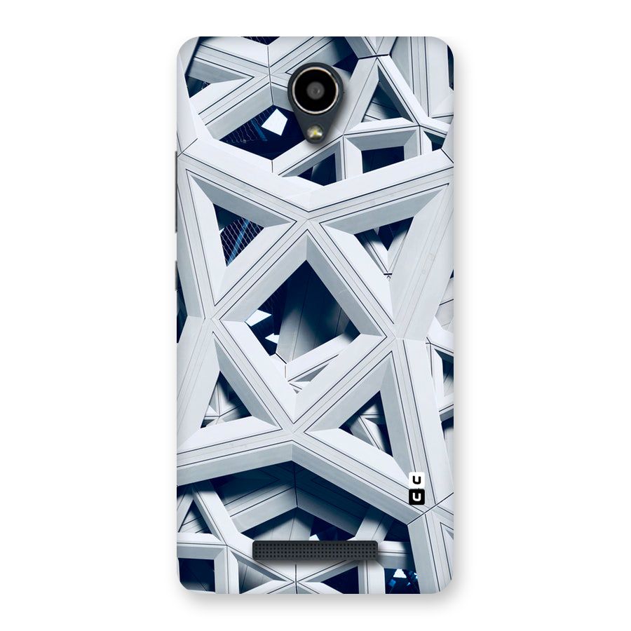 Abstract White Lines Back Case for Redmi Note 2