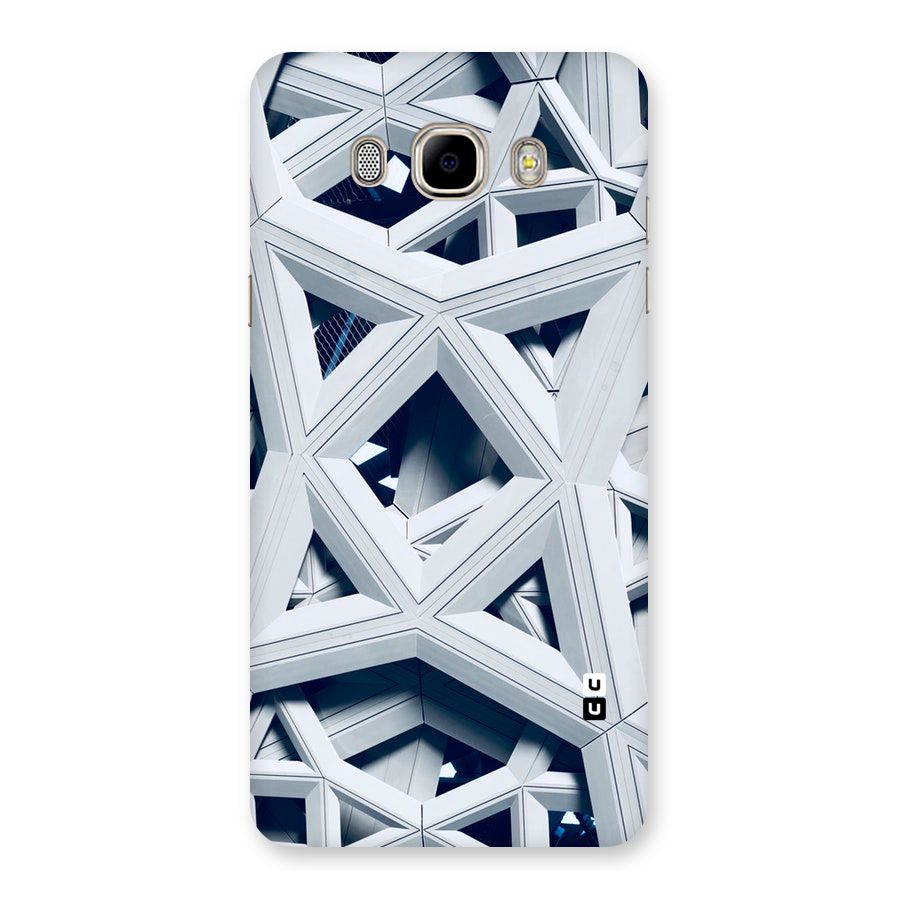 Abstract White Lines Back Case for Samsung Galaxy J7 2016