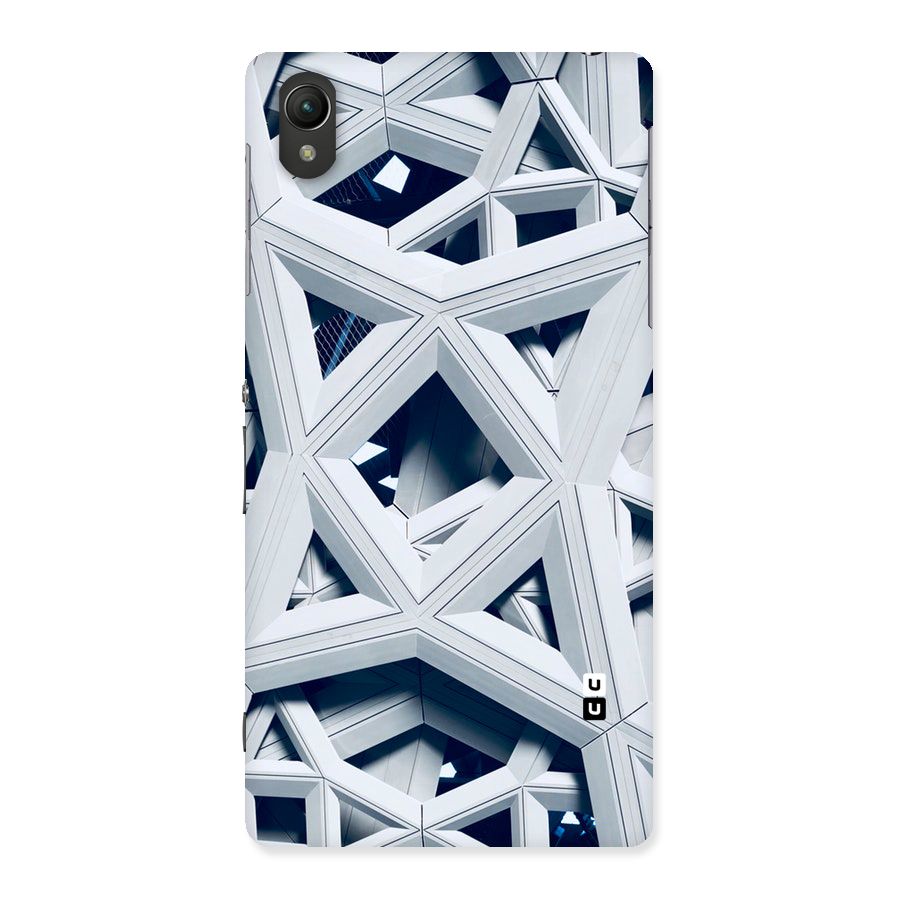 Abstract White Lines Back Case for Sony Xperia Z2