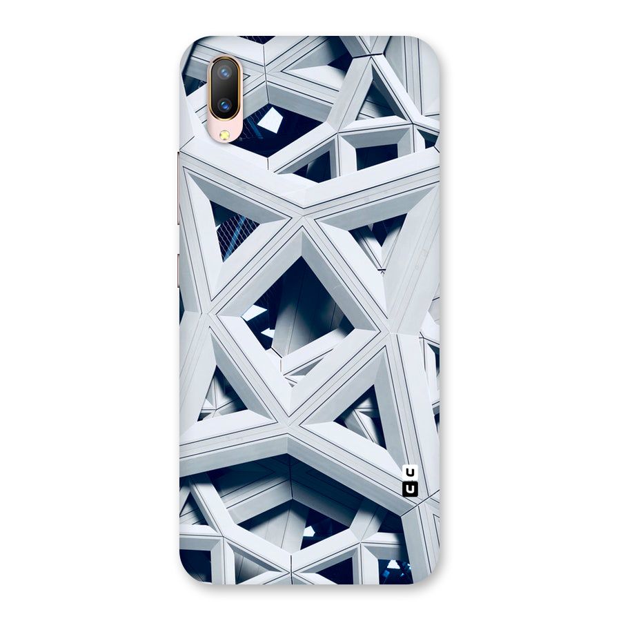 Abstract White Lines Back Case for Vivo V11 Pro