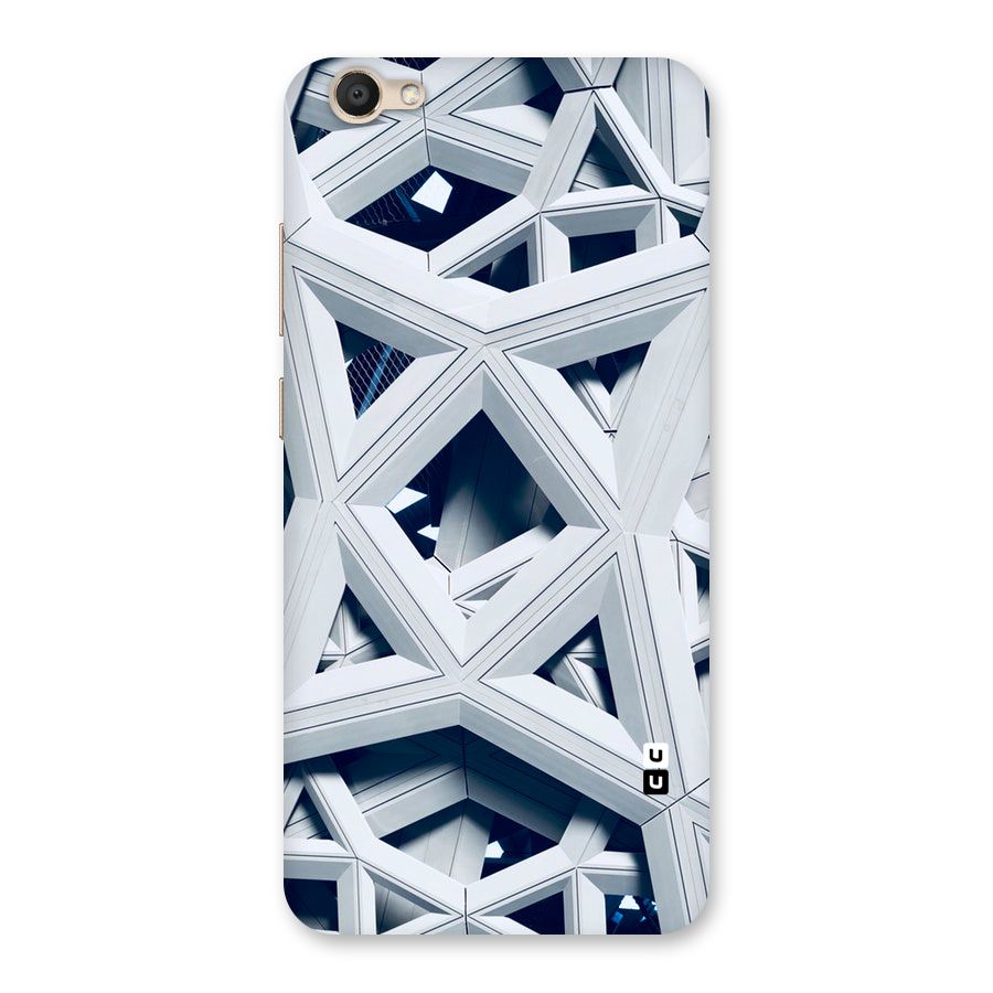 Abstract White Lines Back Case for Vivo V5