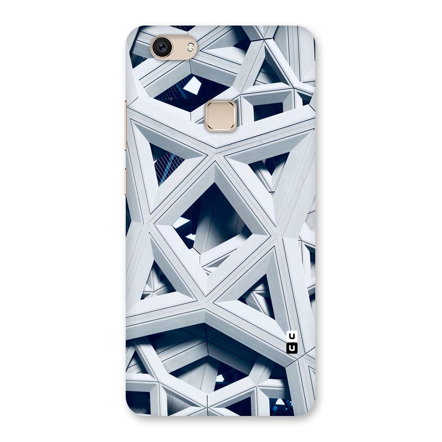 Abstract White Lines Back Case for Vivo V7