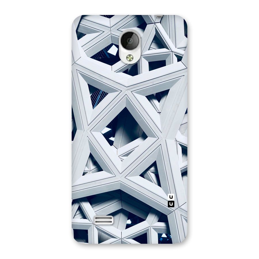 Abstract White Lines Back Case for Vivo Y21