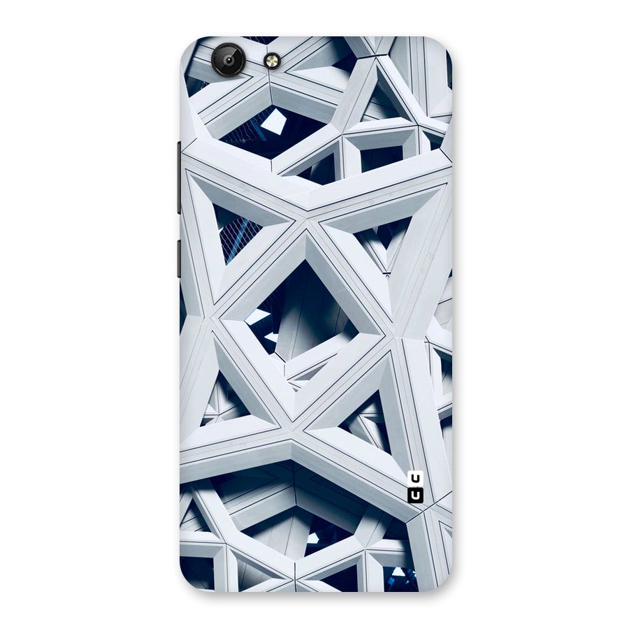 Abstract White Lines Back Case for Vivo Y69