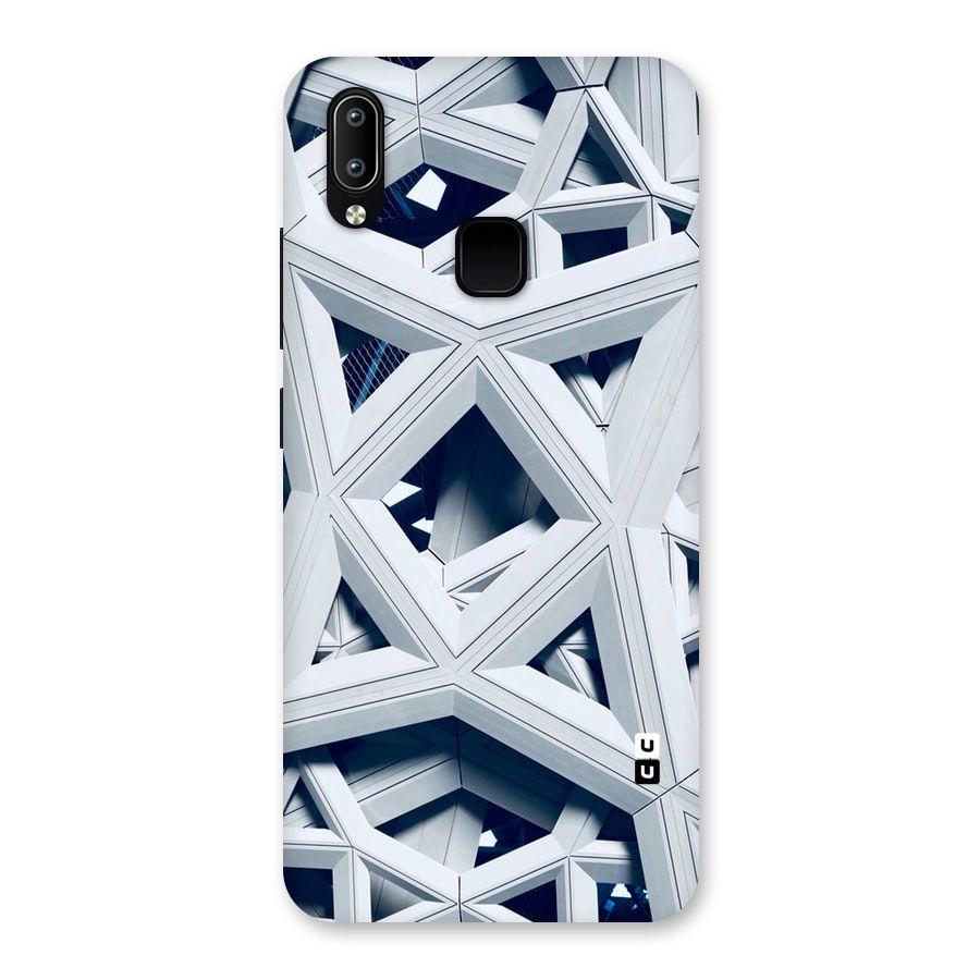 Abstract White Lines Back Case for Vivo Y93