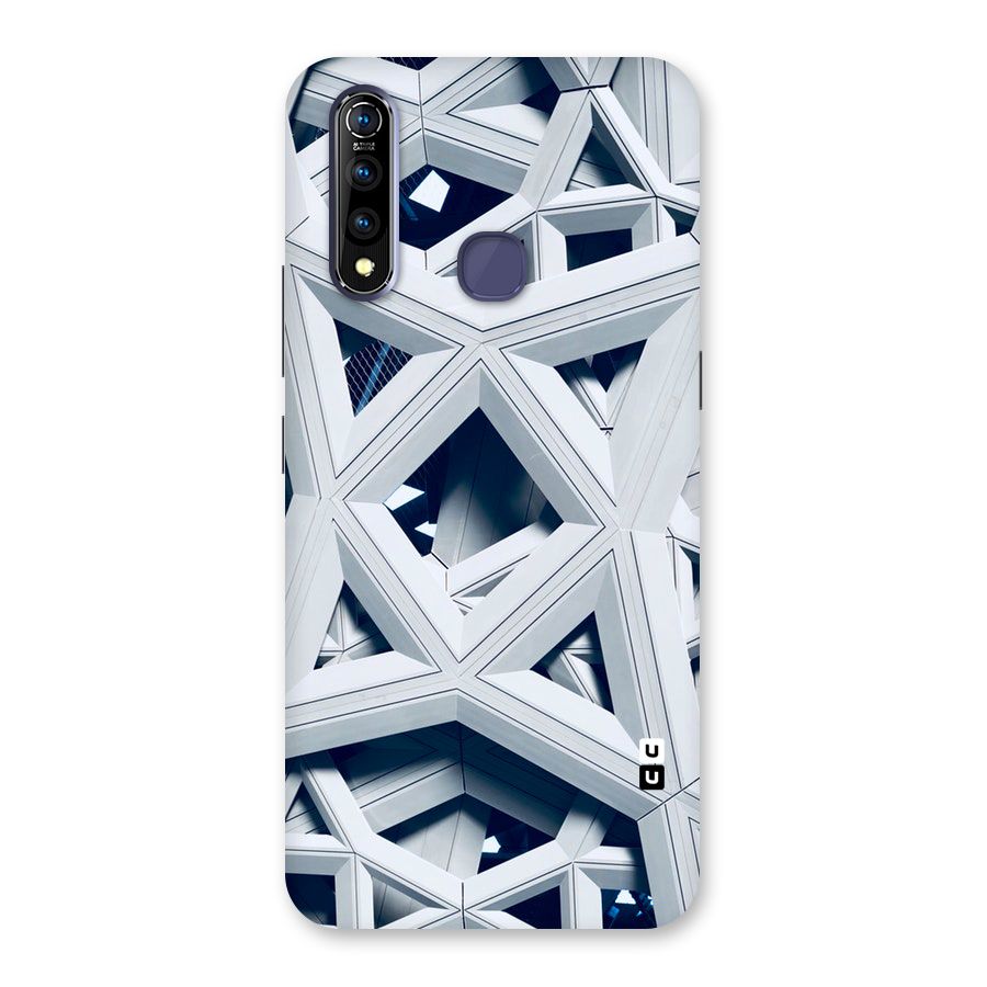 Abstract White Lines Back Case for Vivo Z1 Pro