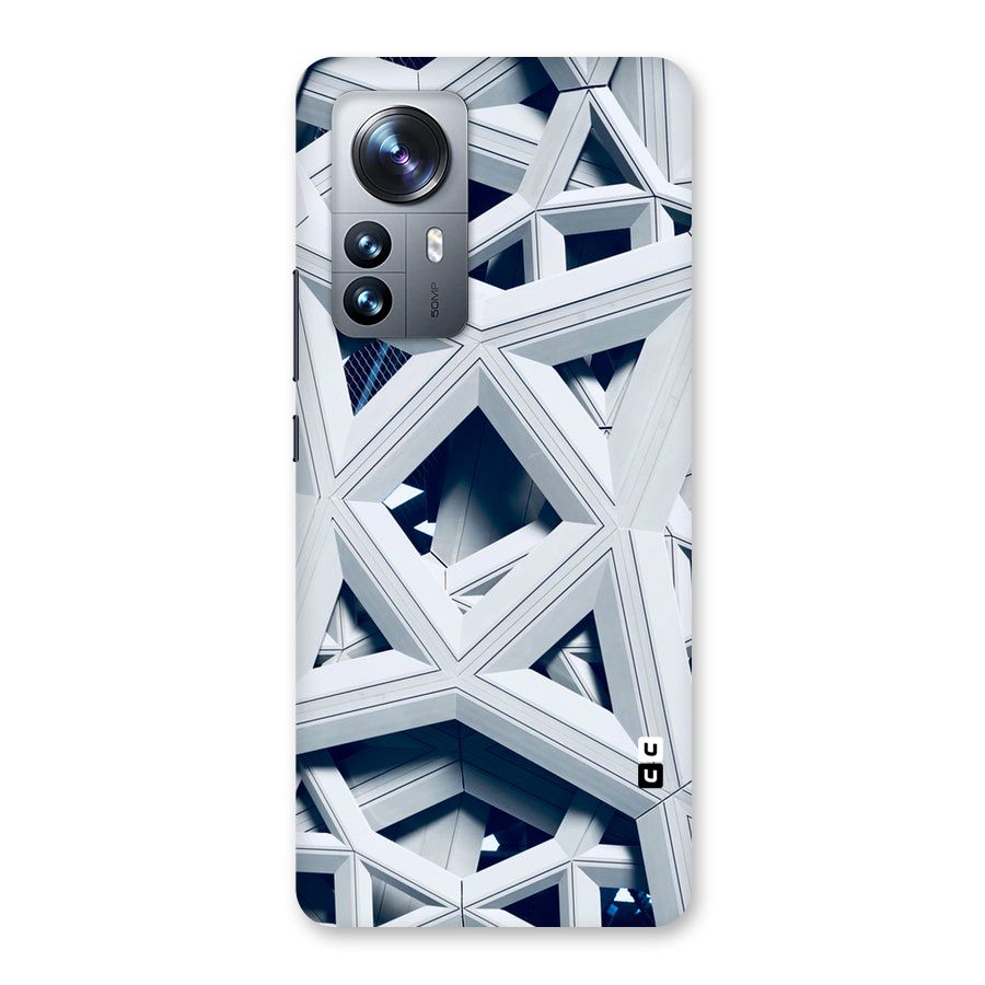 Abstract White Lines Back Case for Xiaomi 12 Pro