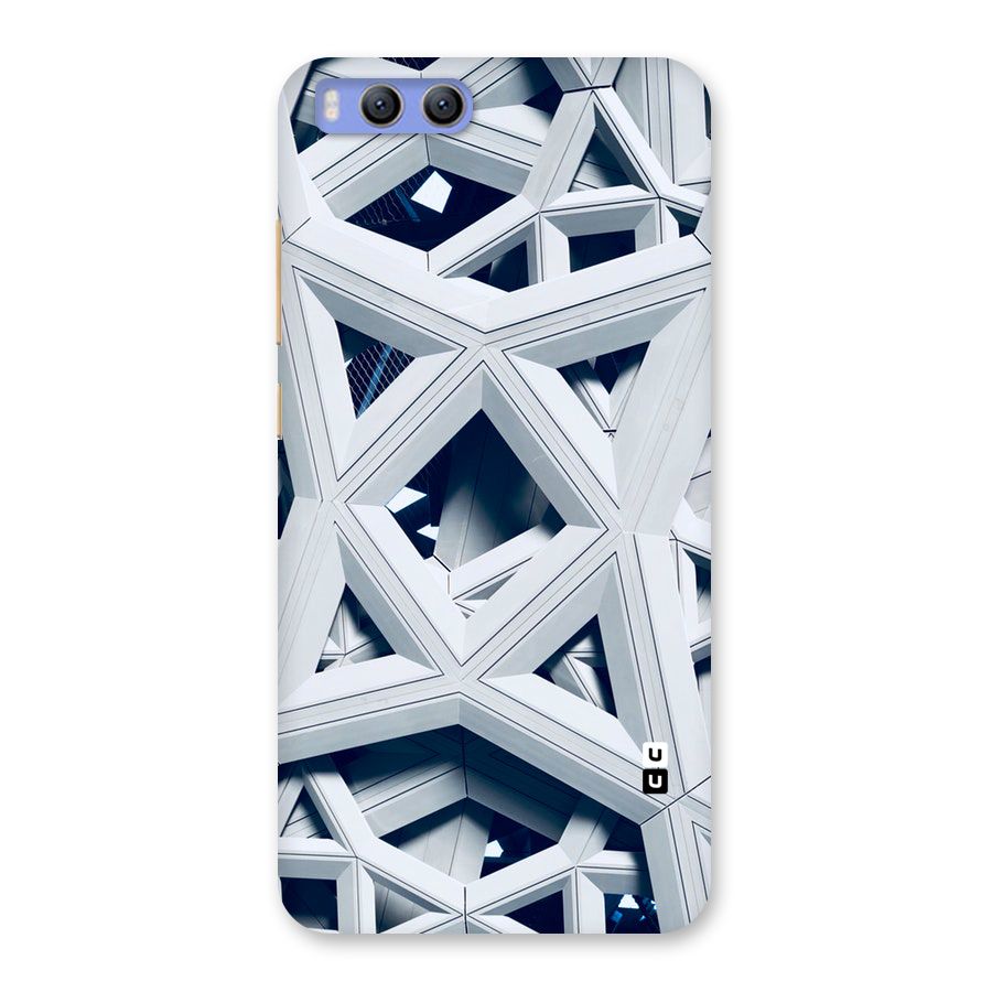 Abstract White Lines Back Case for Xiaomi Mi 6
