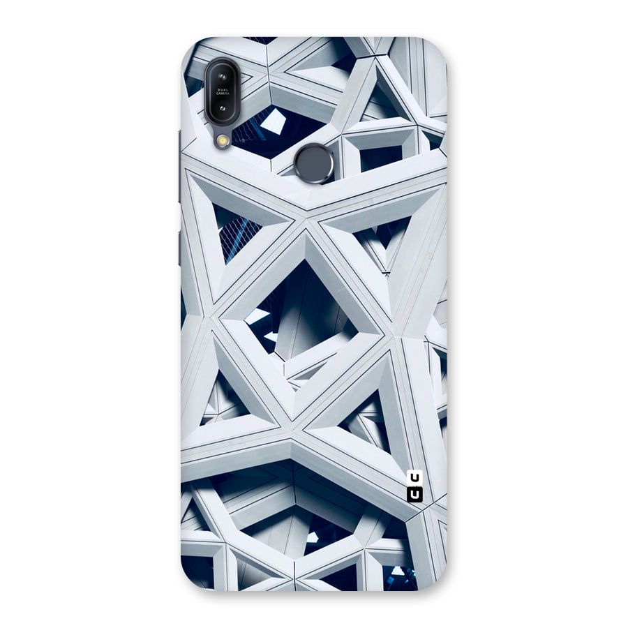 Abstract White Lines Back Case for Zenfone Max M2
