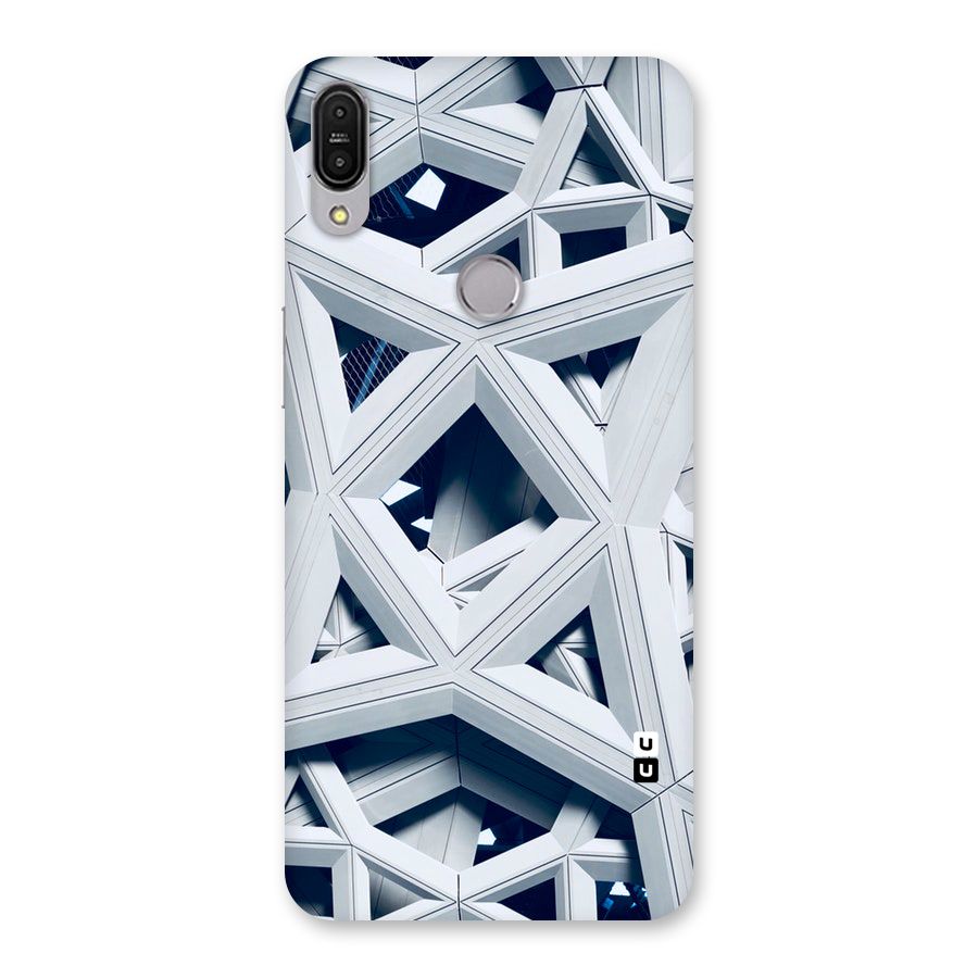 Abstract White Lines Back Case for Zenfone Max Pro M1
