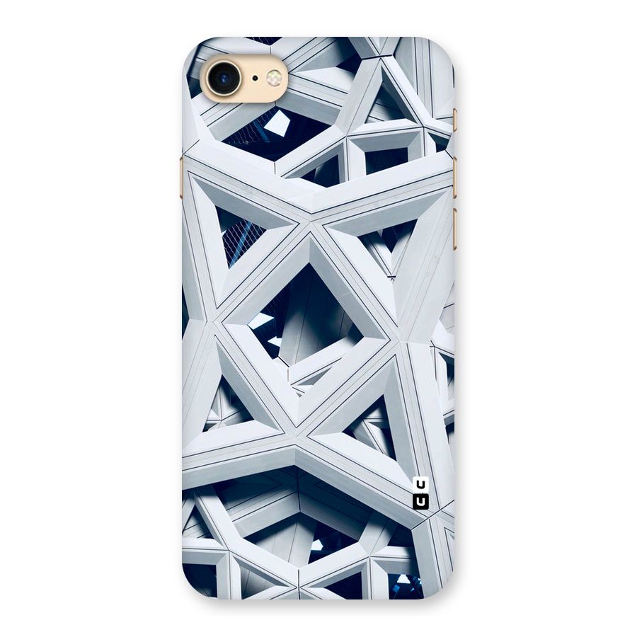 Abstract White Lines Back Case for iPhone 7