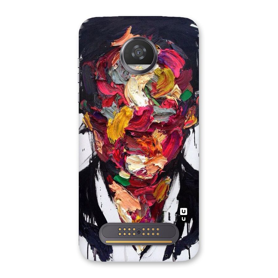 Acrylic Face Back Case for Moto Z2 Play