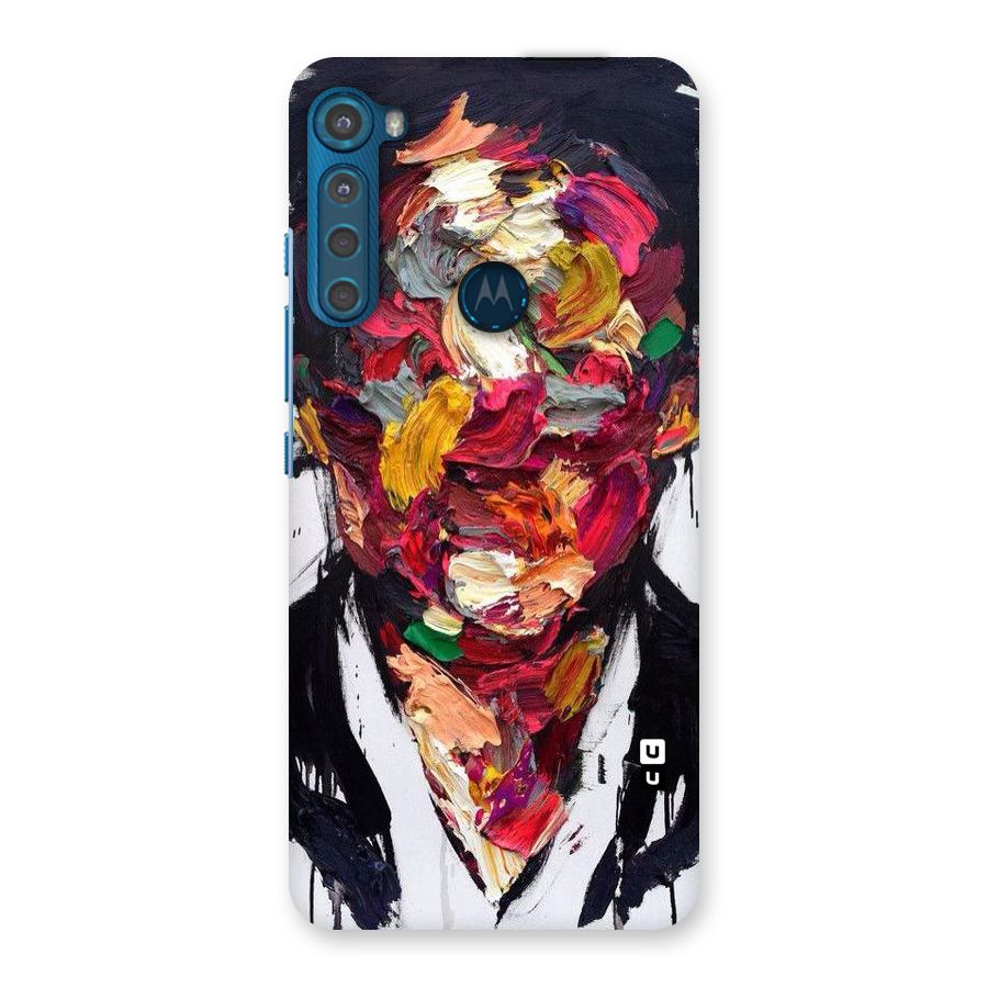 Acrylic Face Back Case for Motorola One Fusion Plus