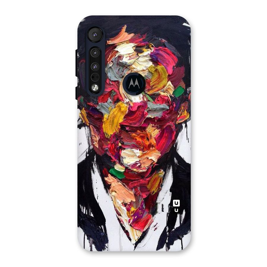 Acrylic Face Back Case for Motorola One Macro