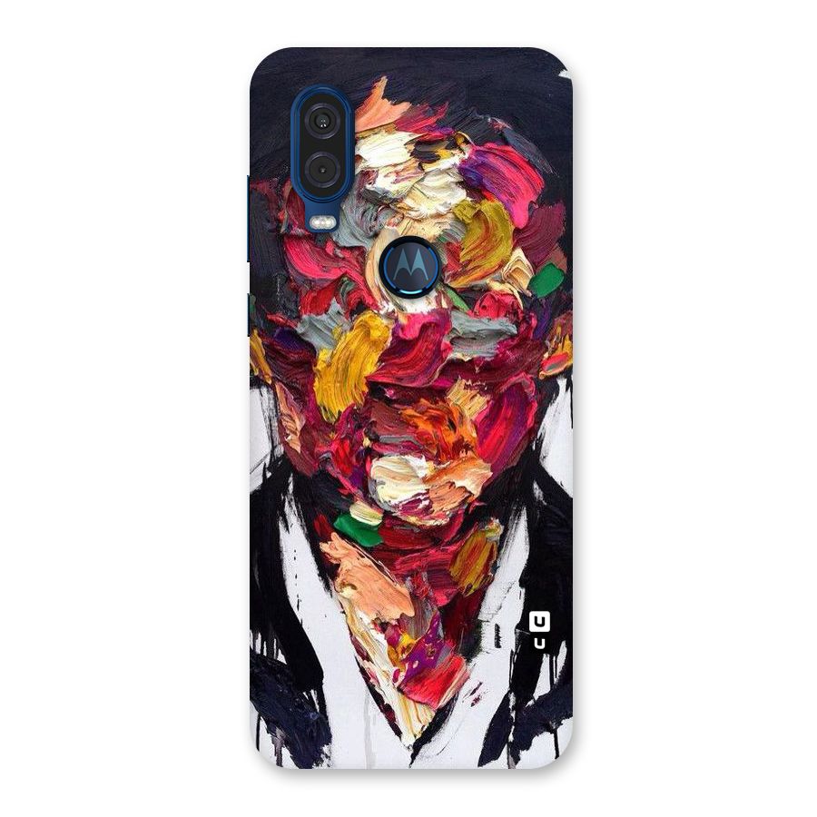 Acrylic Face Back Case for Motorola One Vision