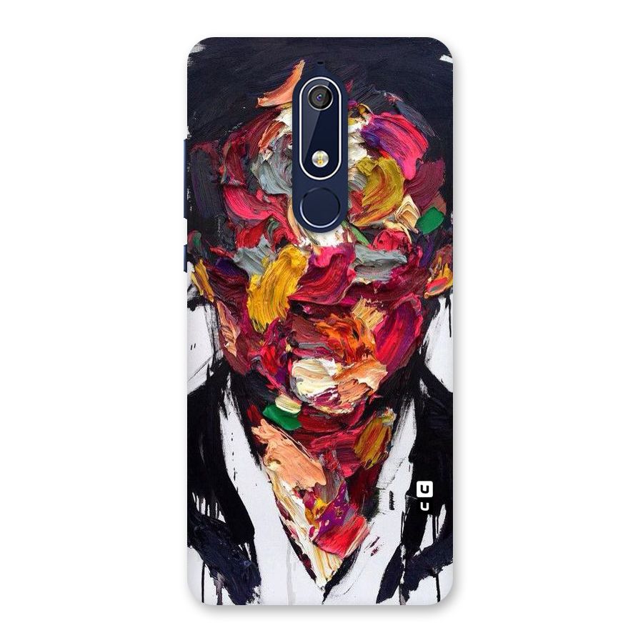 Acrylic Face Back Case for Nokia 5.1