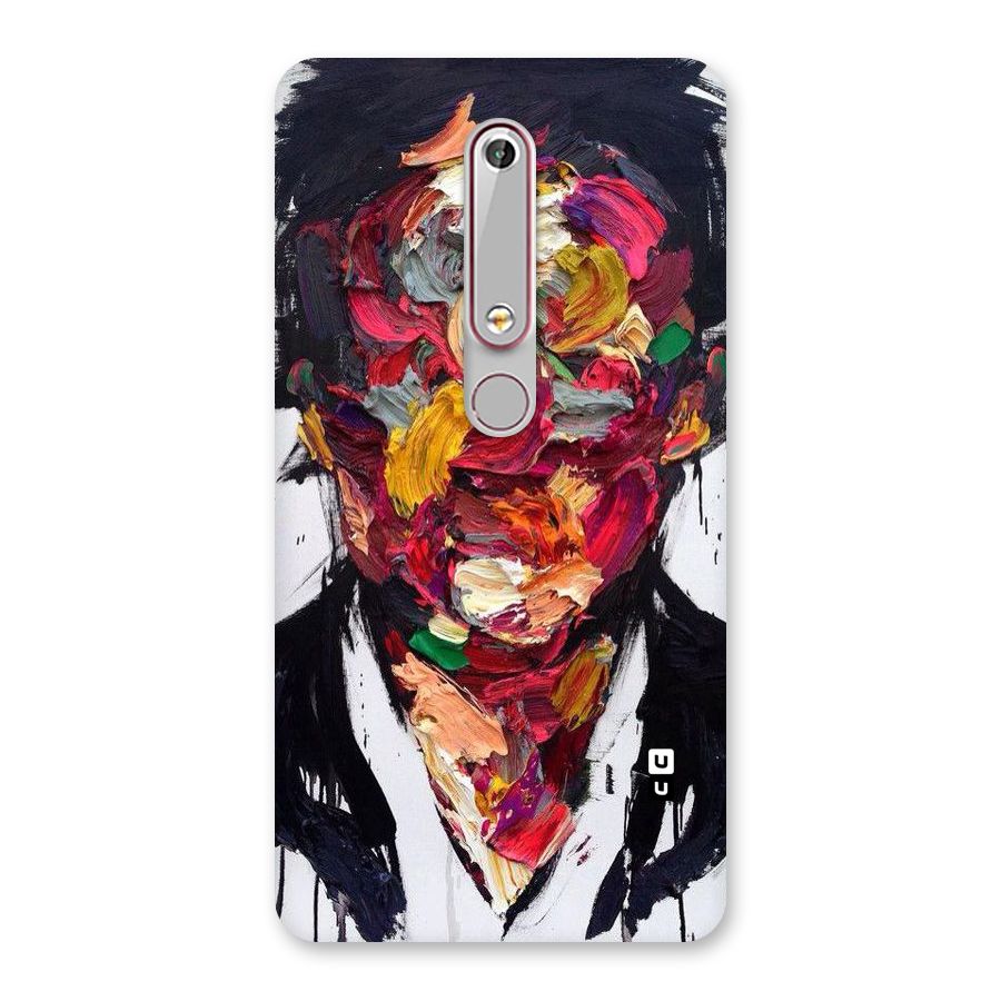 Acrylic Face Back Case for Nokia 6.1