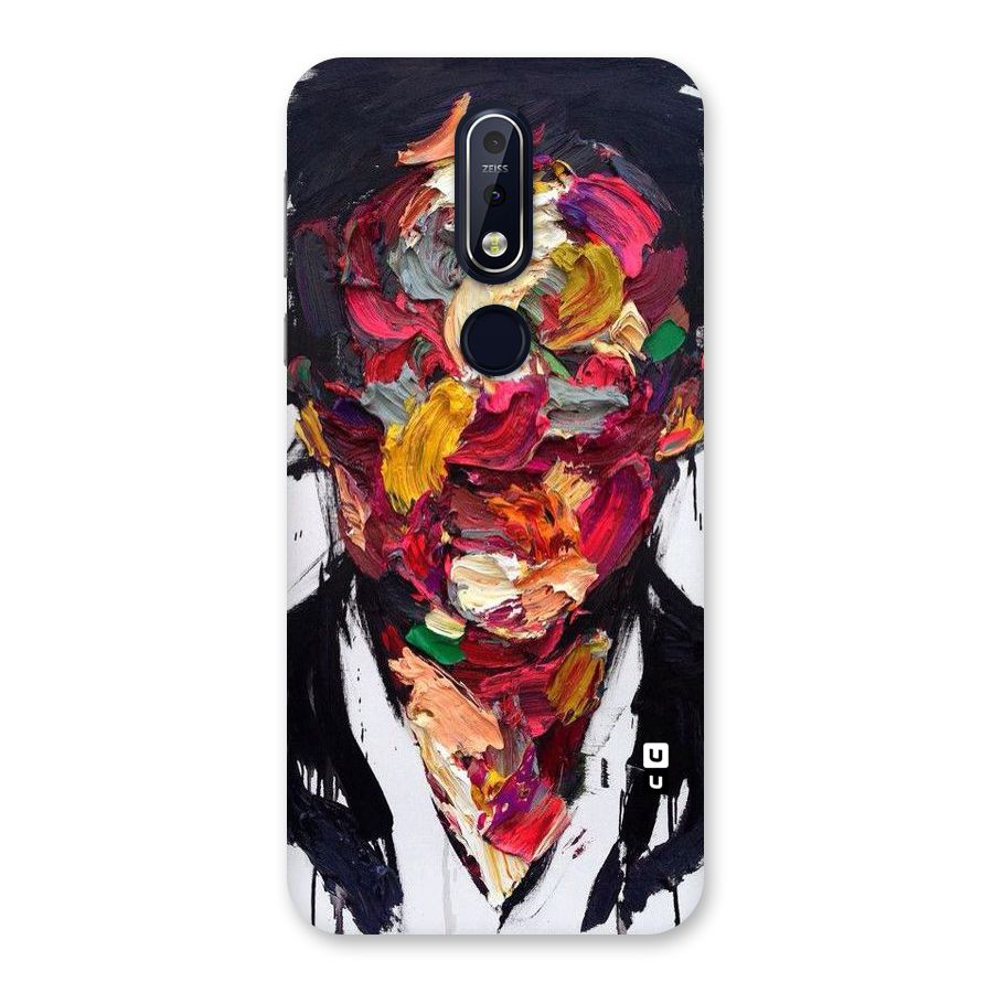 Acrylic Face Back Case for Nokia 7.1