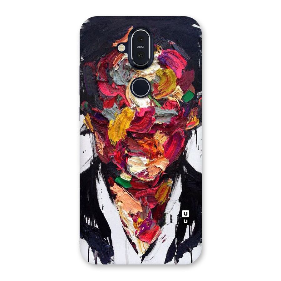 Acrylic Face Back Case for Nokia 8.1