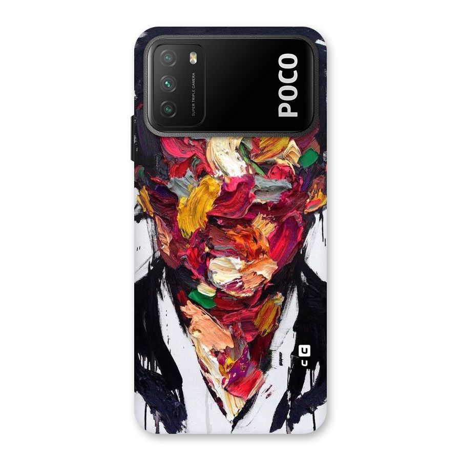Acrylic Face Back Case for Poco M3