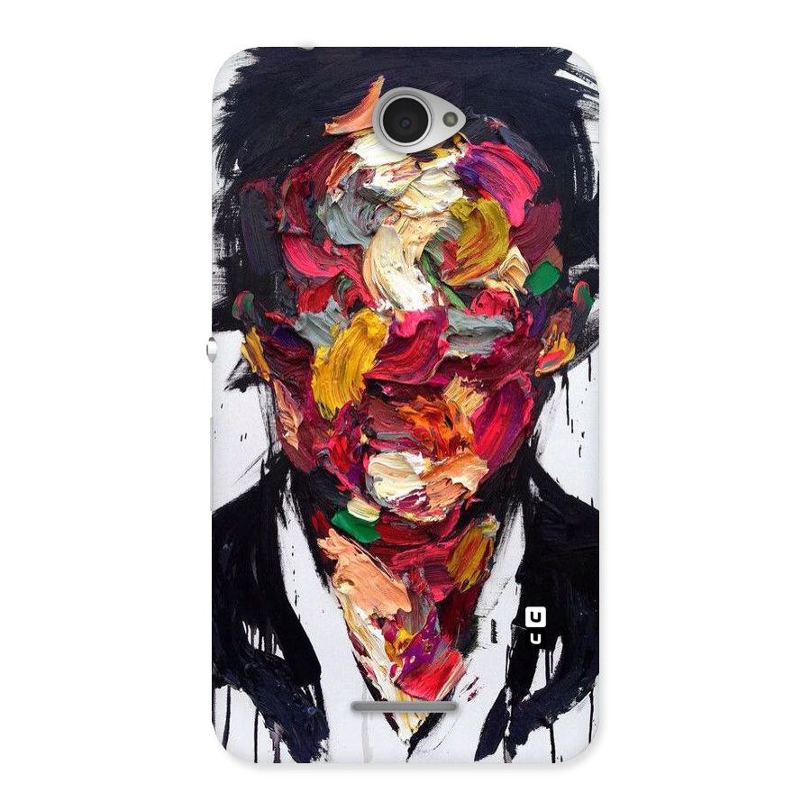Acrylic Face Back Case for Sony Xperia E4