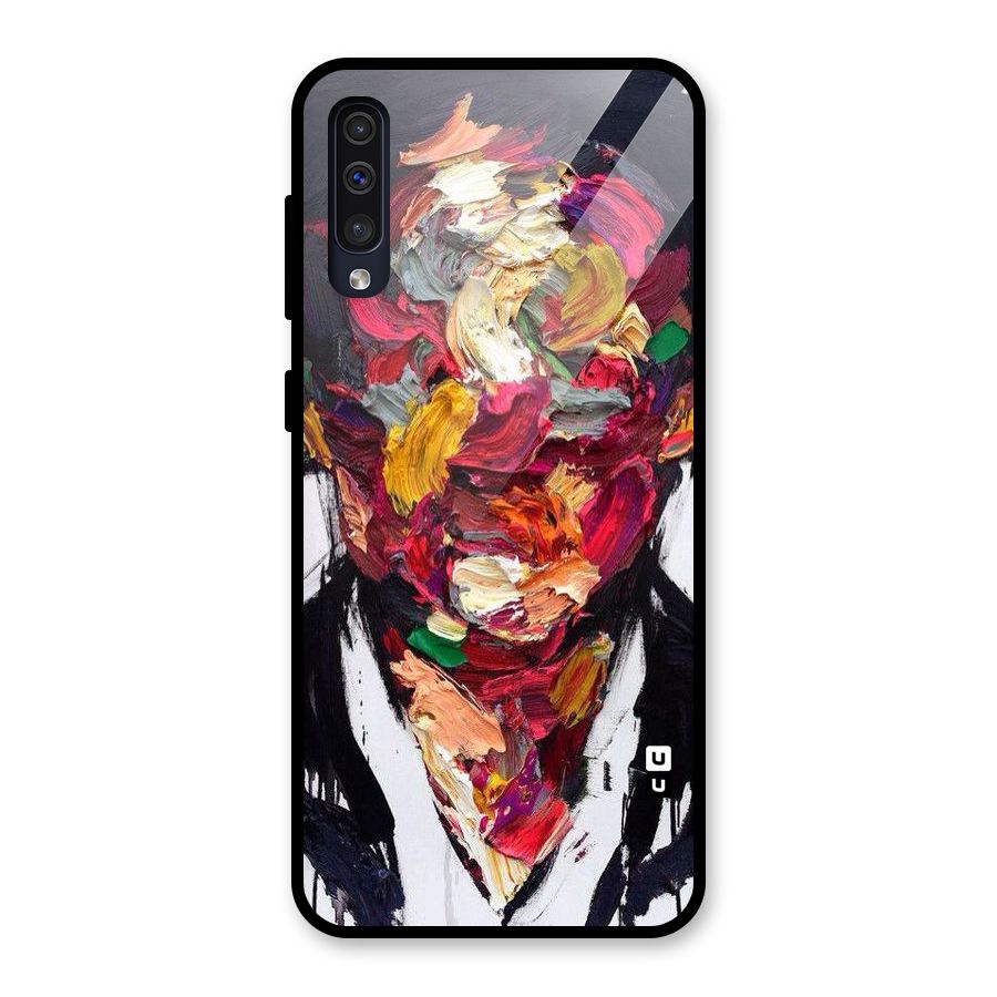 Acrylic Face Glass Back Case for Galaxy A30s