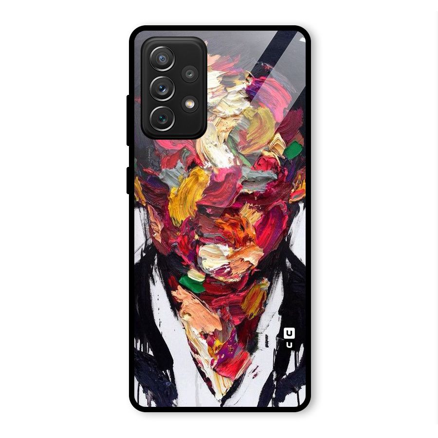 Acrylic Face Glass Back Case for Galaxy A72