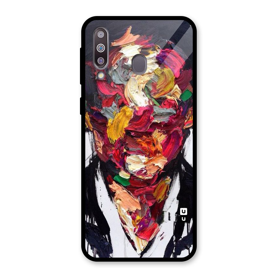 Acrylic Face Glass Back Case for Galaxy M30