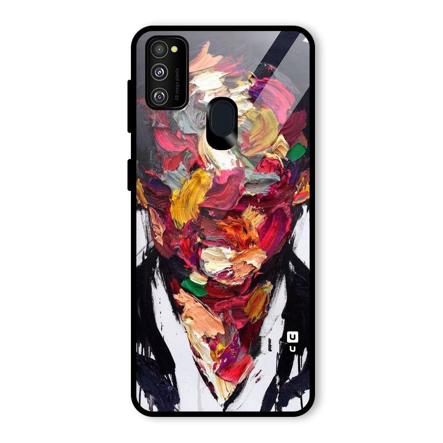 Acrylic Face Glass Back Case for Galaxy M30s