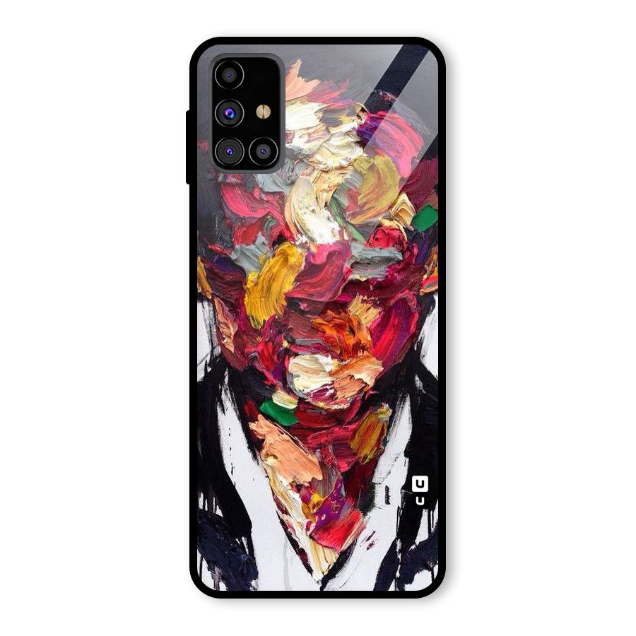 Acrylic Face Glass Back Case for Galaxy M31s