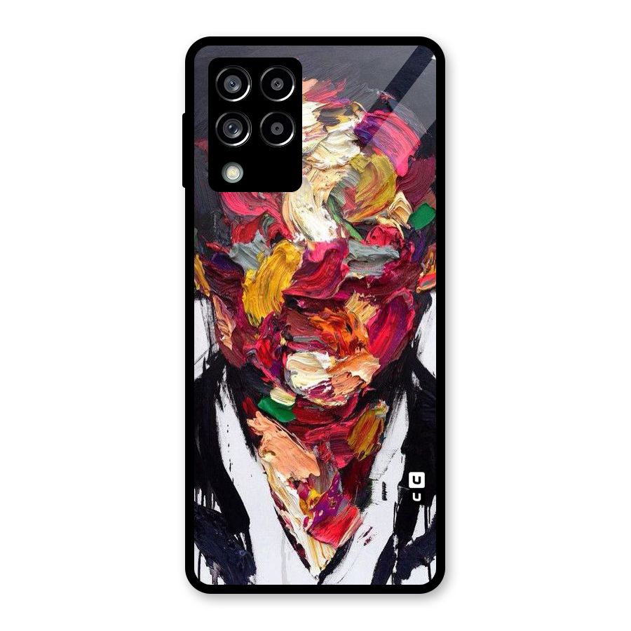 Acrylic Face Glass Back Case for Galaxy M53 5G