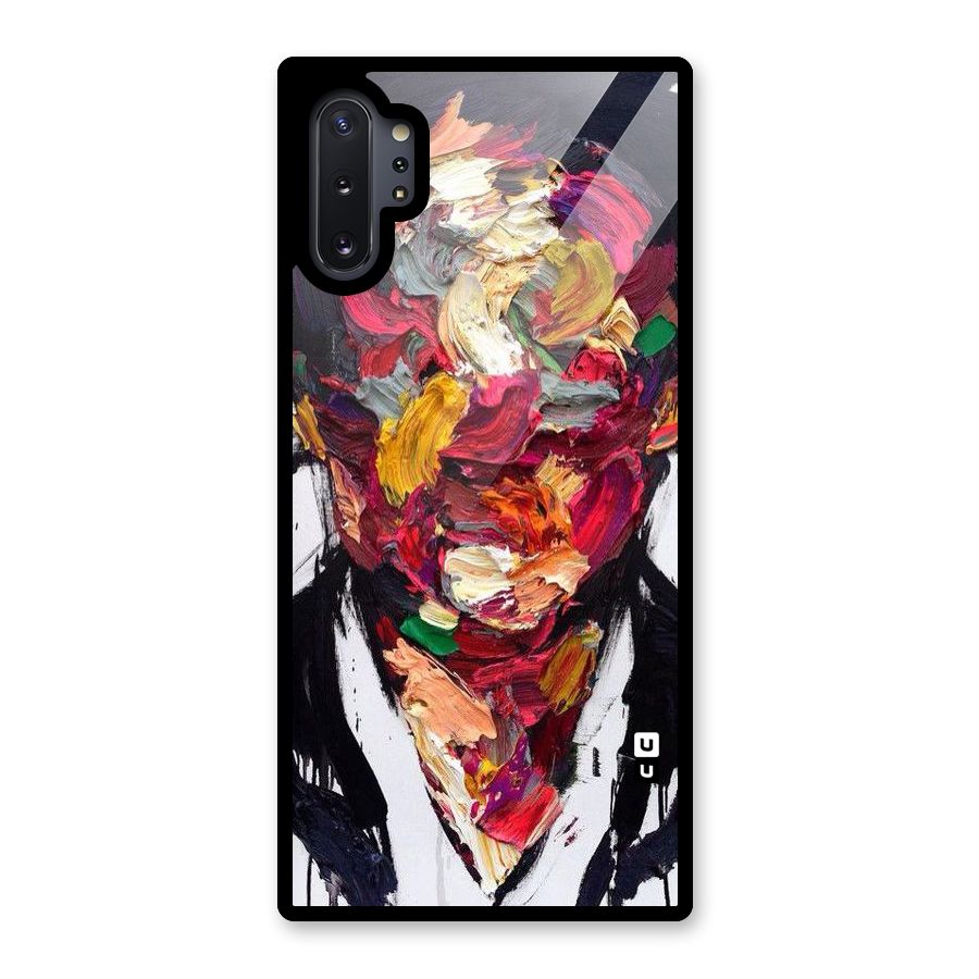 Acrylic Face Glass Back Case for Galaxy Note 10 Plus