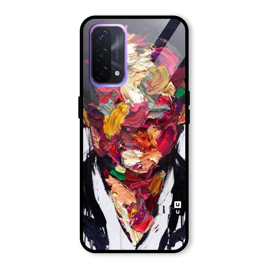 Acrylic Face Glass Back Case for Oppo A74 5G