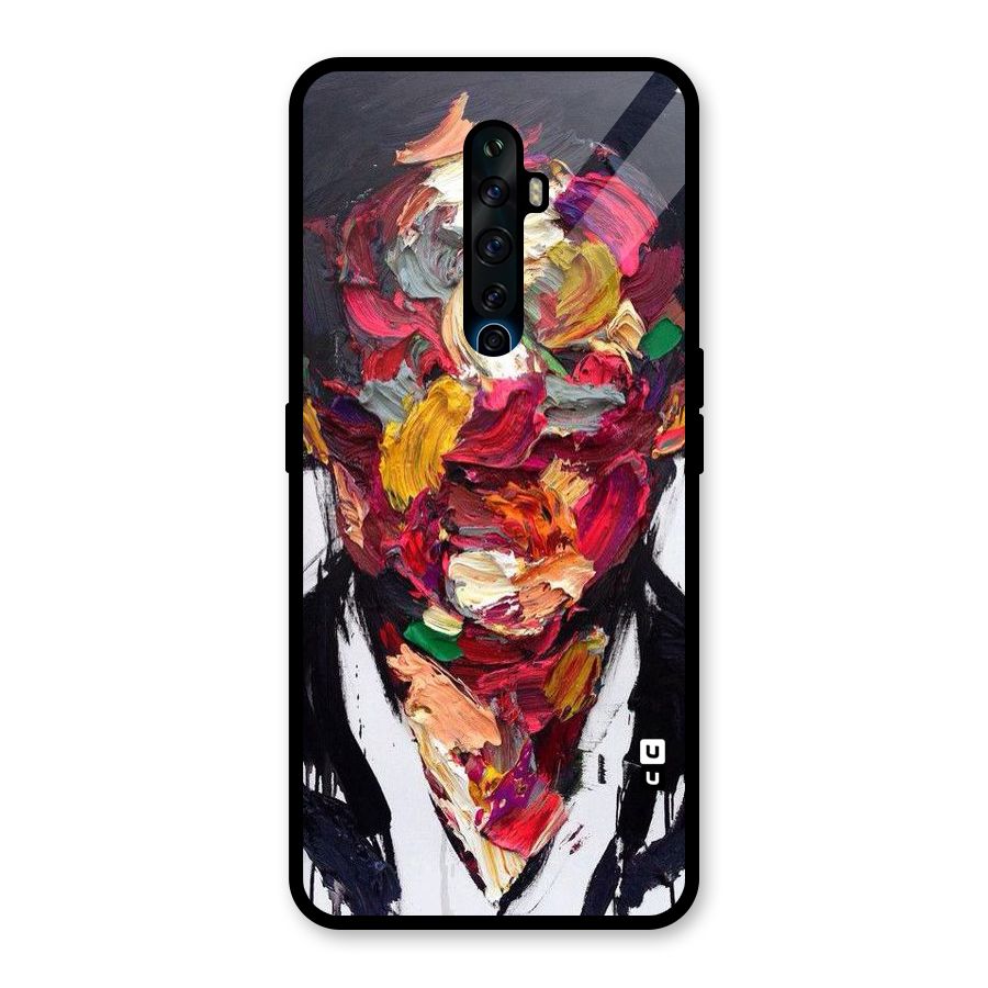 Acrylic Face Glass Back Case for Oppo Reno2 F