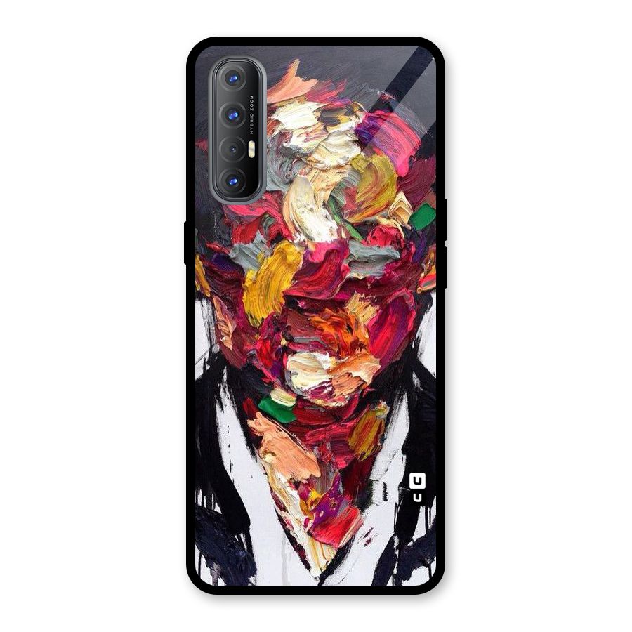 Acrylic Face Glass Back Case for Oppo Reno3 Pro
