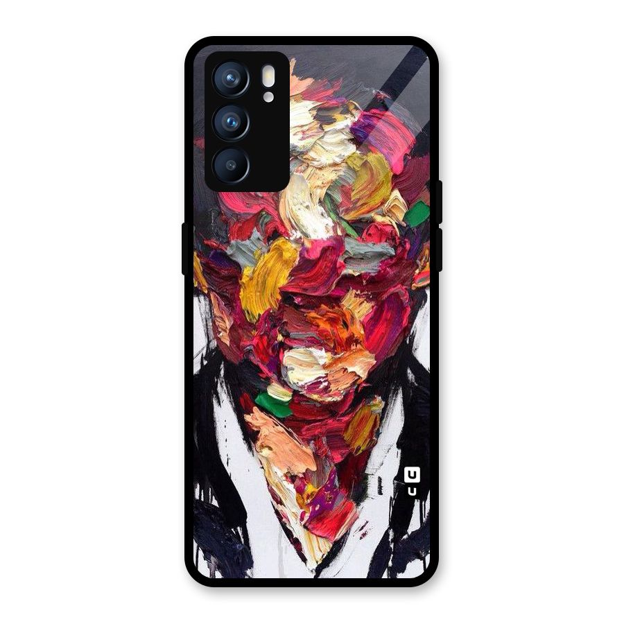 Acrylic Face Glass Back Case for Oppo Reno6 5G
