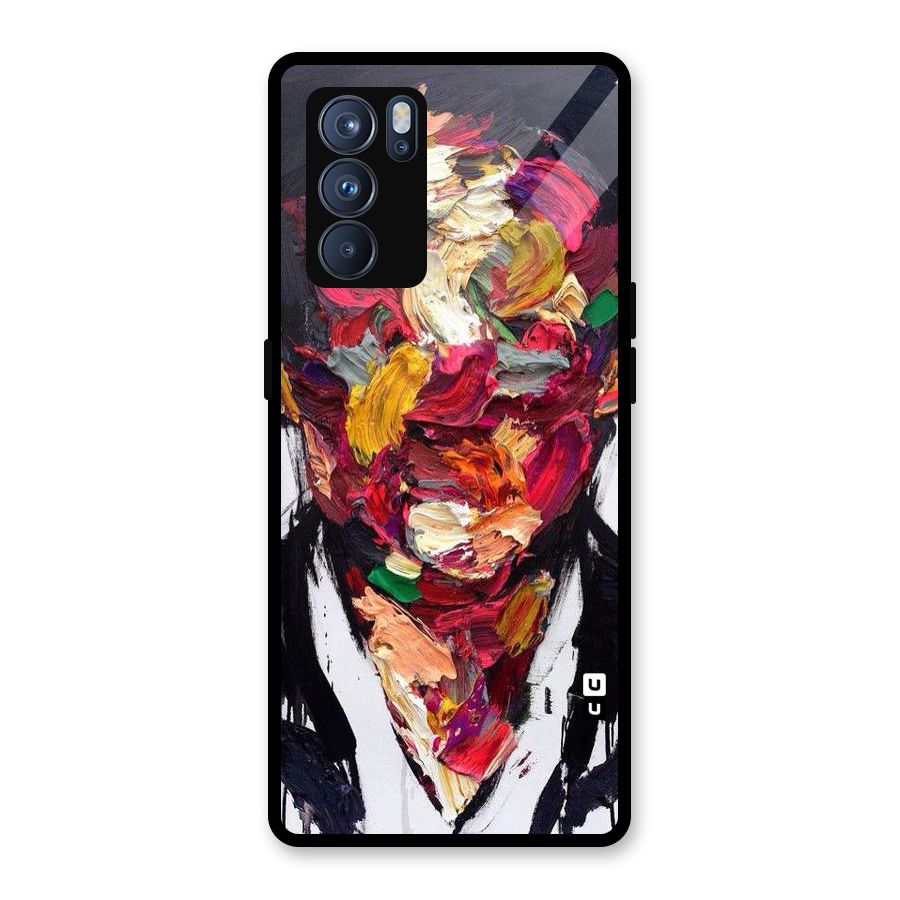 Acrylic Face Glass Back Case for Oppo Reno6 Pro 5G