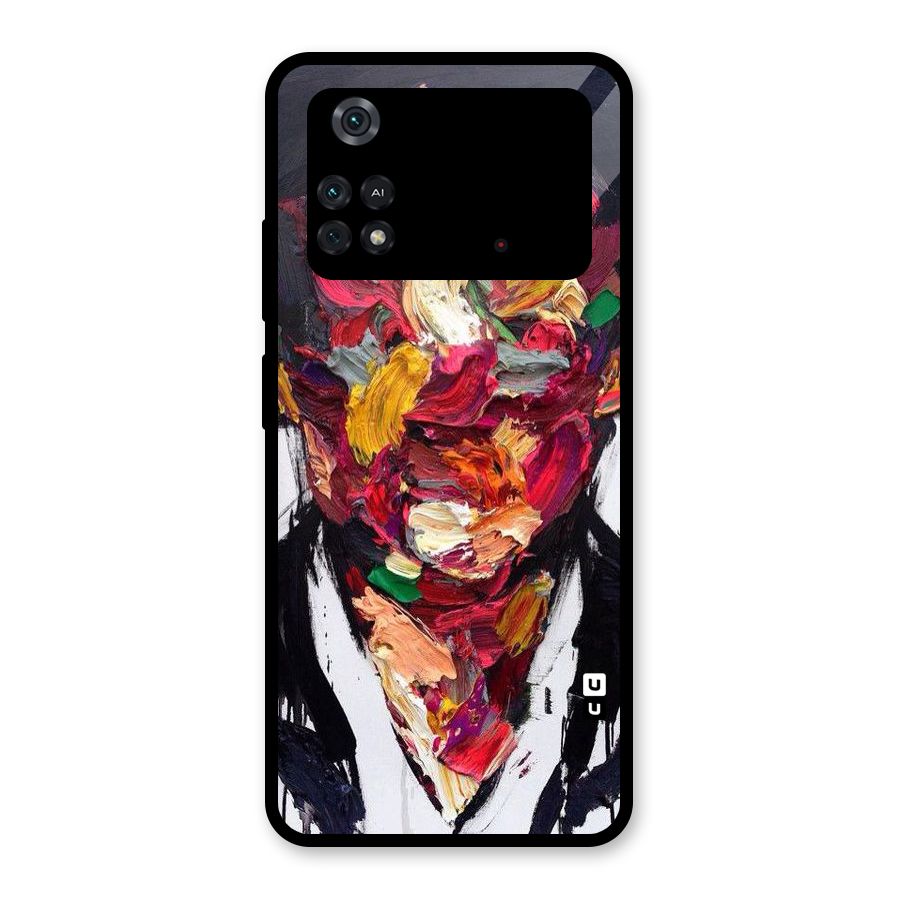 Acrylic Face Glass Back Case for Poco M4 Pro 4G