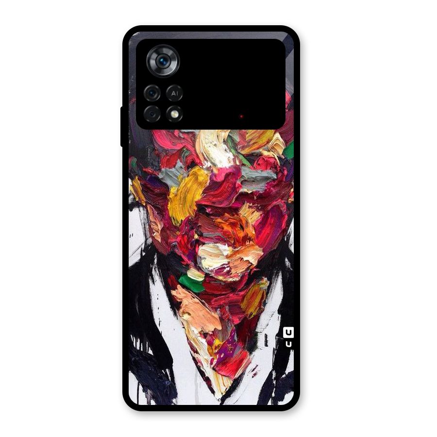 Acrylic Face Glass Back Case for Poco X4 Pro 5G